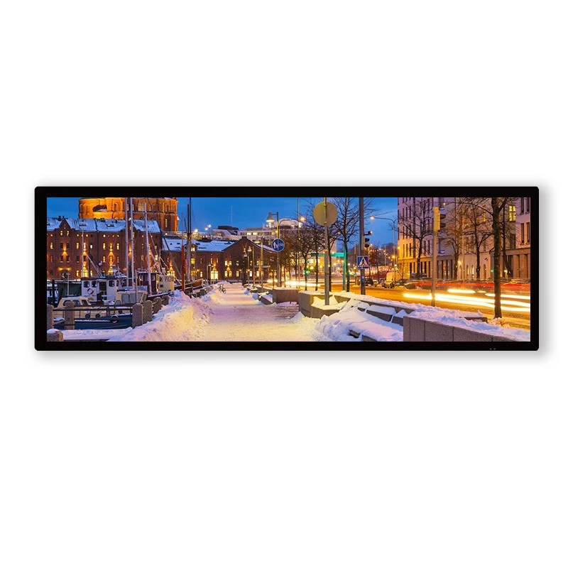37,8 Inch Bar Tampilan Digital Signage