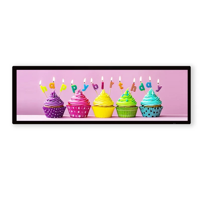 43,9 Inch LCD Bar Tampilan Produsen Layar pindho pasuryan