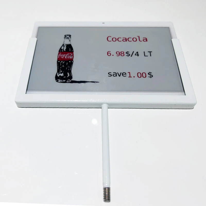 7.3 Inci Label Rega Elektronik Metal Screw Mount Coca-Gaya cola