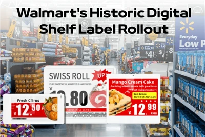 Rollout Label Rak Digital Bersejarah Walmart