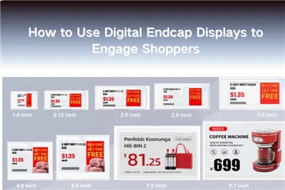 Cara Nggunakake Tampilan Endcap Digital kanggo Melu Pembeli