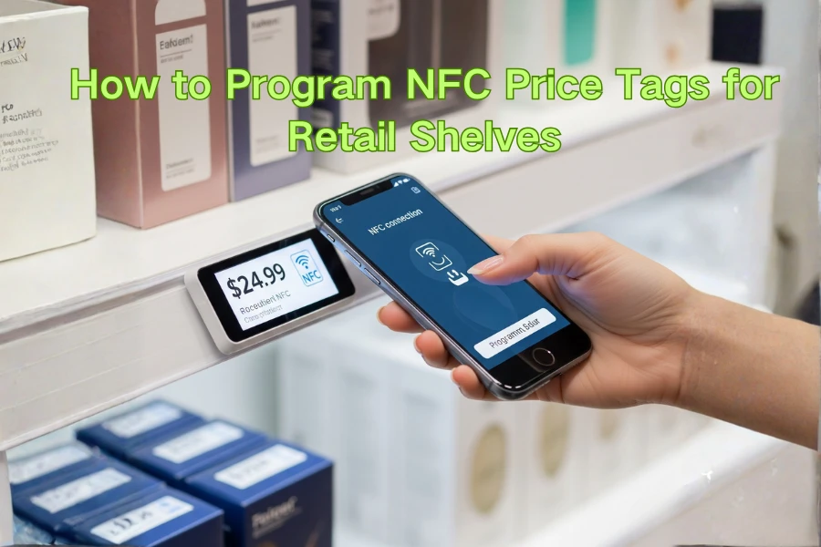 Cara Program Tag Rega NFC kanggo Rak Eceran
