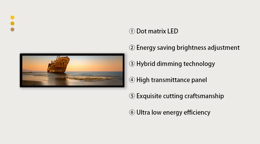 36.2 Inch Bar Display Digital Signage 36.2 Inch Bar Display Digital Signage