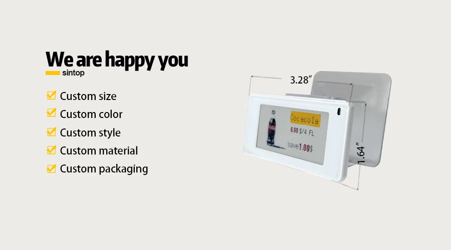 2.6 Inch Electronic Acrylic Holder 2.6 Inch Electronic Acrylic Holder
