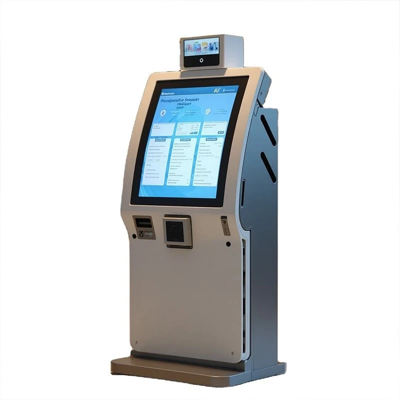Self Service Reception Interactive Kiosks Solutions Tampilan