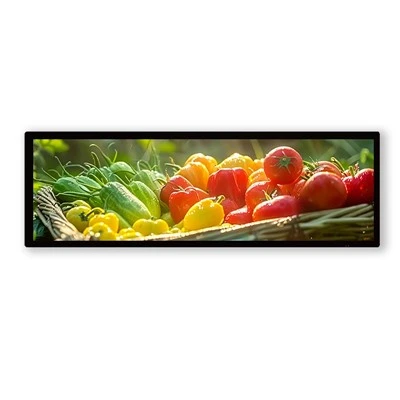 28 .6 Layar Bar LCD Inch Layar Pasuryan Ganda